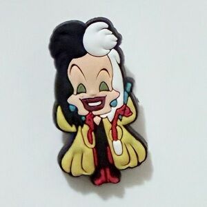 (10 for $10) SALE Disney Cruella Croc Charm Shoe Charm Jibbit Disney Croc Charms